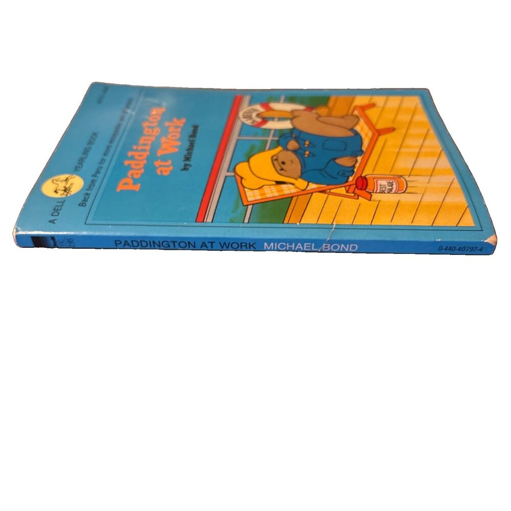 Paddington At Work By Michael Bond 1971 Dell Yearling PB Illus. Peggy Fortnum - Picture 5 of 9